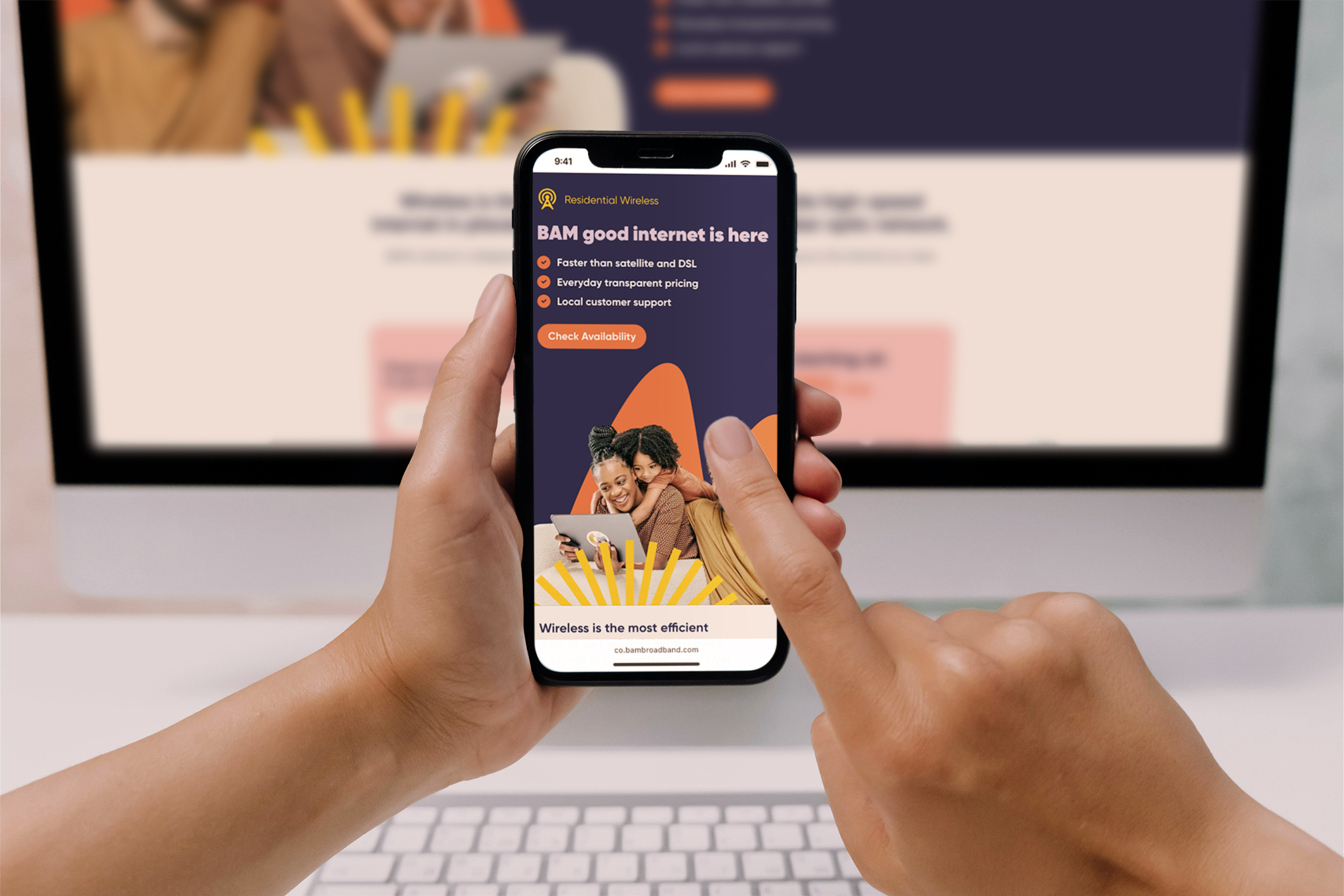 BAM Mobile Screen
