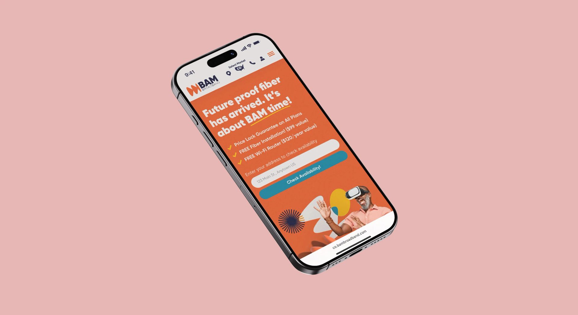 BAM Mobile Screen