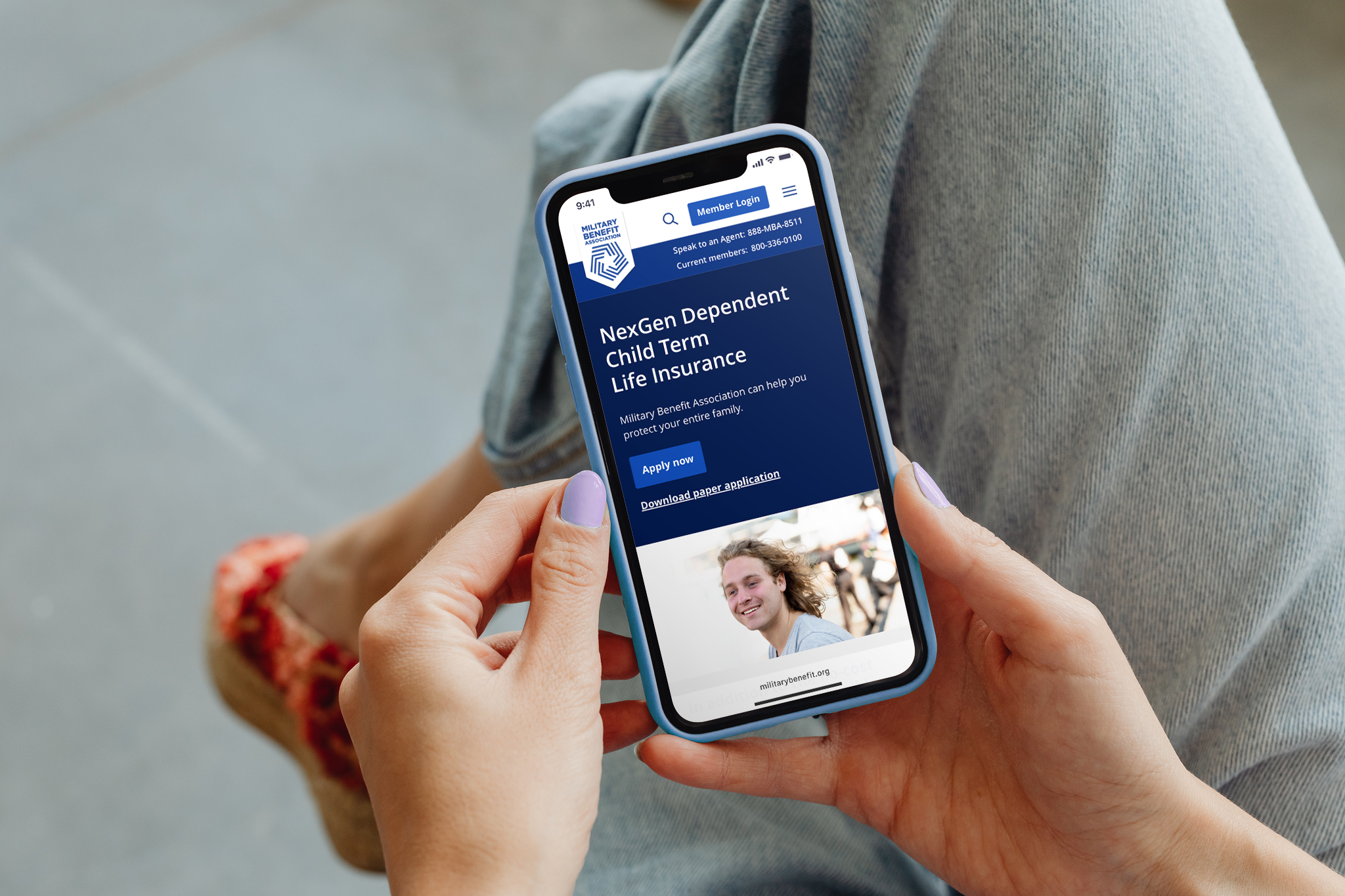 MBA Mobile Screen