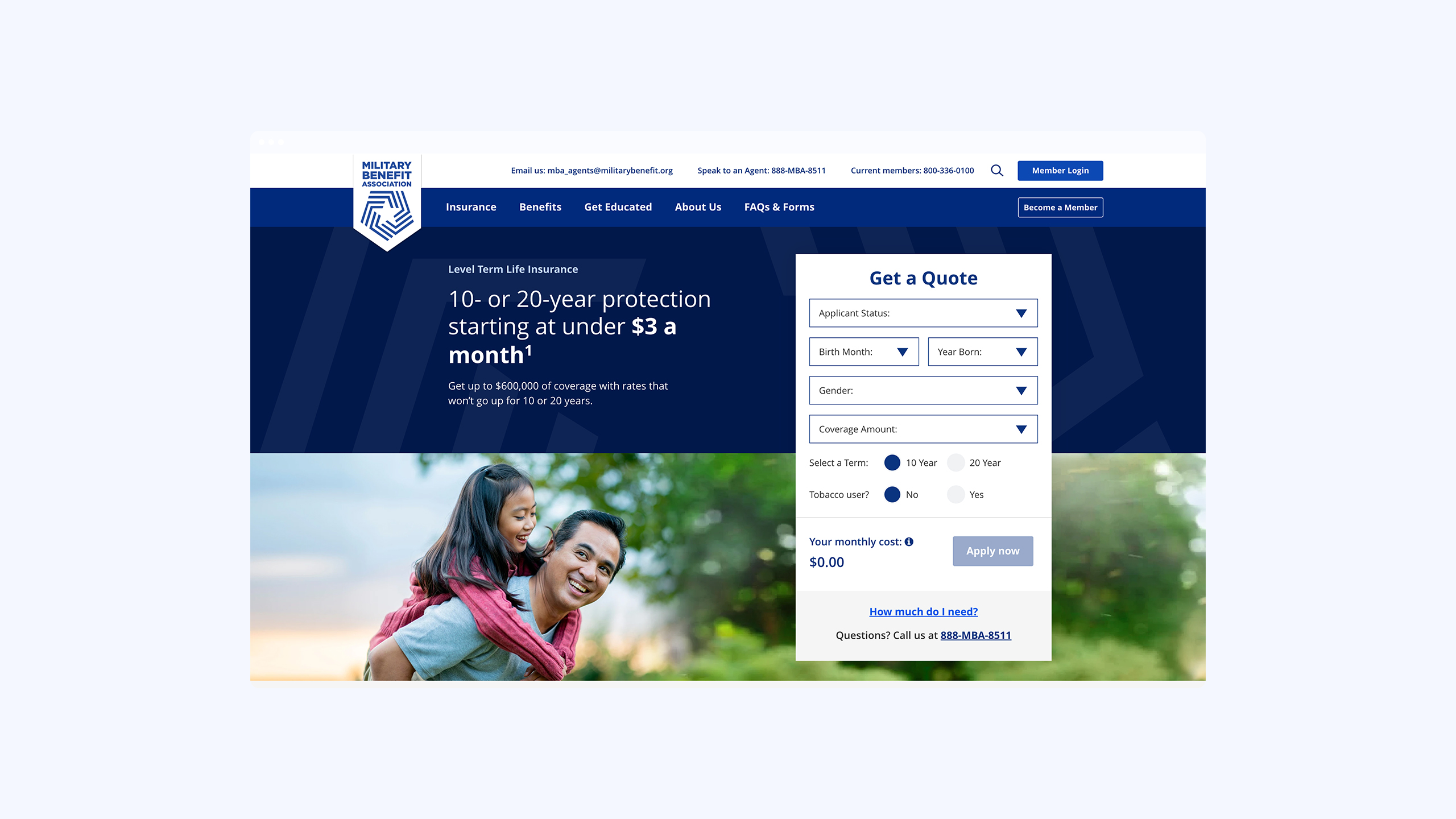 MBA Desktop Screen