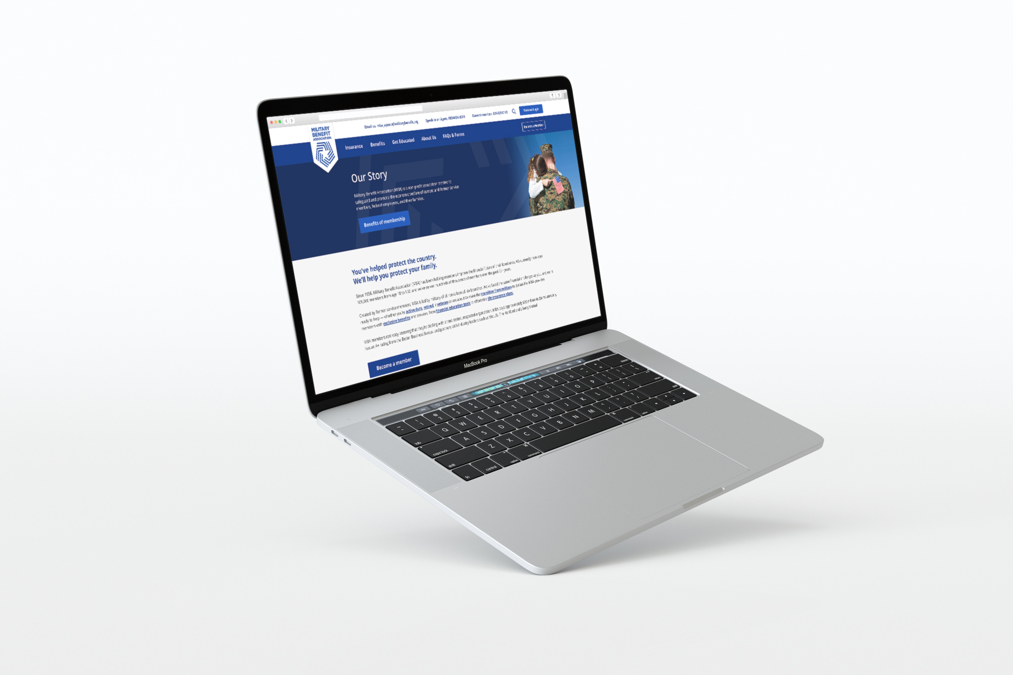 MBA Desktop Screen